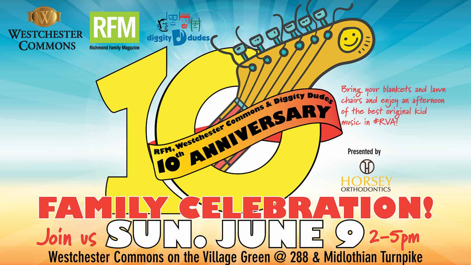 10th Anniversary Family Celebration